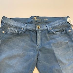 New 7 For All Mankind jeans sky blue sz 32